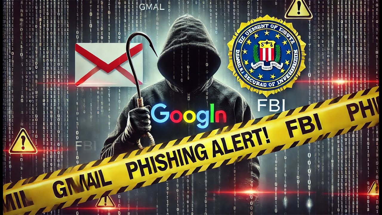 FBI Warns: Sophisticated Phishing Attacks Targeting Gmail Users! 🚨📧 | 