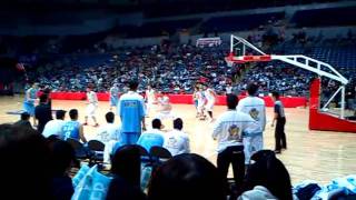 2012/01/06 SBL@高雄巨蛋 達欣V.S台銀( 最後一擊沒進延長...... )