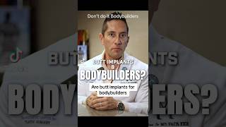 Don’t do it Bodybuilders!!! #buttenhancement #buttockaugmentation #bodybuilding