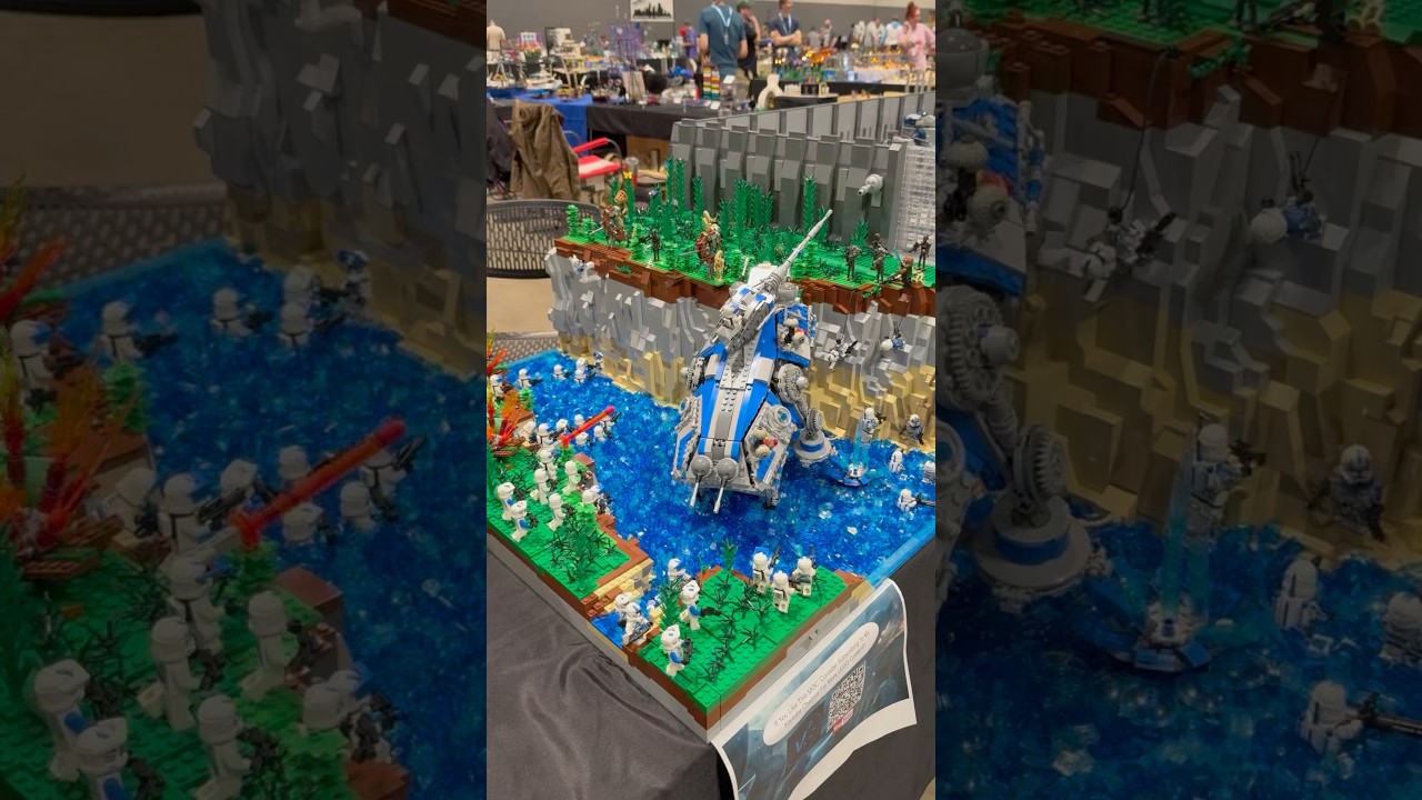 My Clone Wars MOC at Brickworld Chicago! 