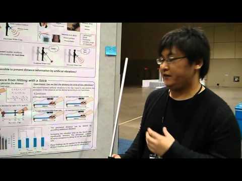 CHI14 WiP 11016: Perceived Distance from Hitting with a Stick Is Altered by Overlapping Vibration t