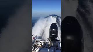 Propeller testing on my Boston Whaler 18/19 Outrage and Suzuki DF140