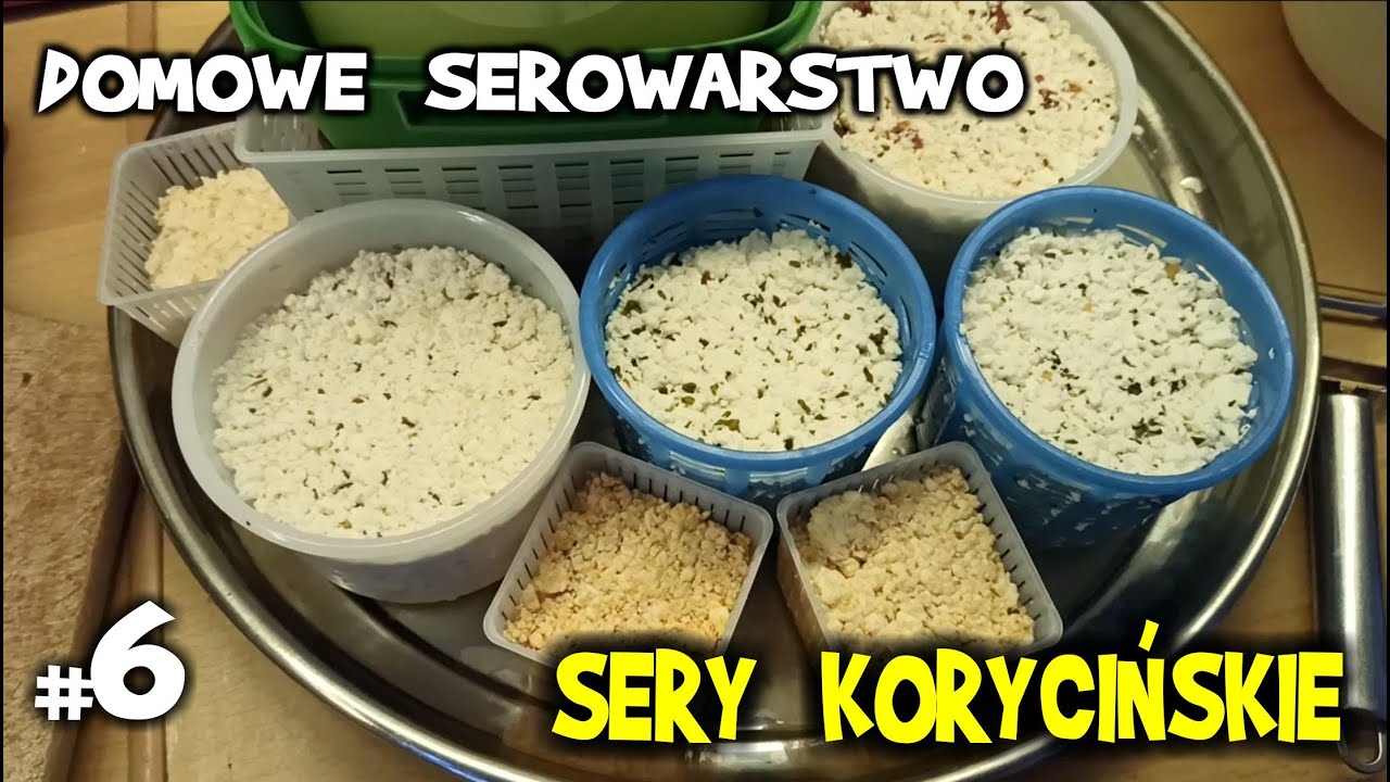 SERY KORYCIŃSKIE SMAKOWE - Domowe Serowarstwo, odc. 6