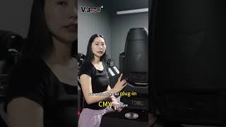 VSHOW S710 800W profile compare with S711 600w profile moving head light