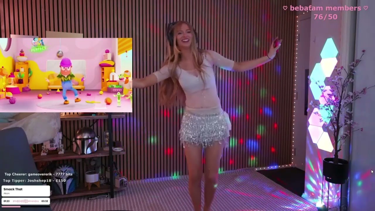 Bebahan - dancing to Whenever, Wherever by Shakira