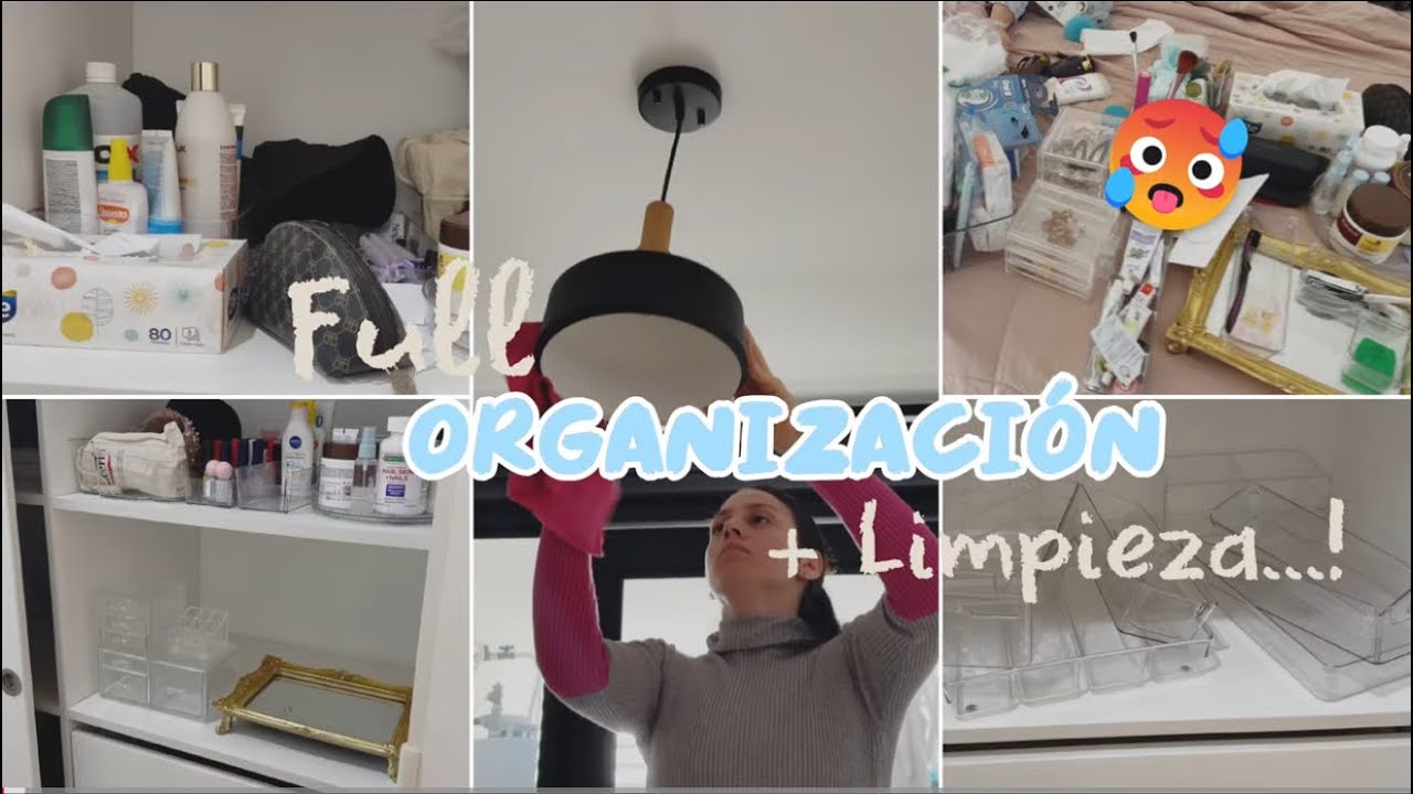 Organización + limpieza de lamparas /2025 🏠🥰💫