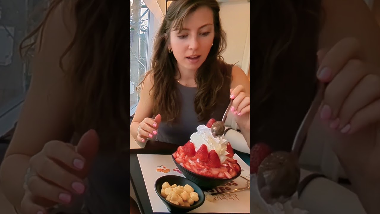 I almost forgot that Bingsu is the whole point 