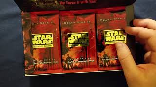 Star Wars CCG Sealed Opening #42: Death Star II Booster Box Star Wars CCG Sealed Opening #42: Death Star II Booster Box