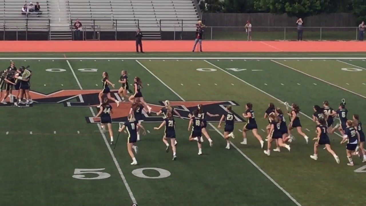 Oak Knoll celebrates a win in the TofC semifinals over Summit YouTube
