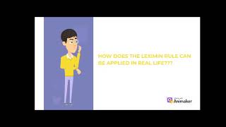 IMS555: DECISION THEORY (THE LEXIMIN RULE) made by Putera Ahmad Danial Bin Mohd Rozi _ 2024517895