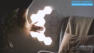 LED Hexagon Lamps Touch