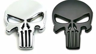 New Avengers?? Punisher Skull Emblem Alumunium Alloy