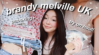 Huge Brandy Melville UK HAUL/Review*unboxing + try on haul* | Summer Edition!