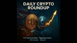 Daily Crypto Roundup: FCA Backs Tokenised Funds, Hyperliquid’s $1.23B Wipe, Citi’s 2026 Crypto Cu...