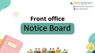 Alpha Campus (Online ERP) - Notice Board | Best School, Classes & College ERP in India screenshot 3