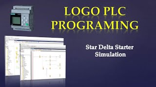 LOGO PLC  (STAR DELTA Starter Simulation)