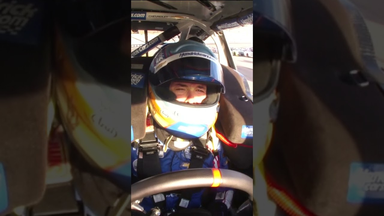 "I'm not crying, are you crying?" Kyle Larson gets emotional after 2021 Championship win | #shorts