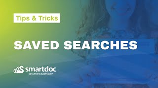 Tips and Tricks:  Saved searches (ENG)