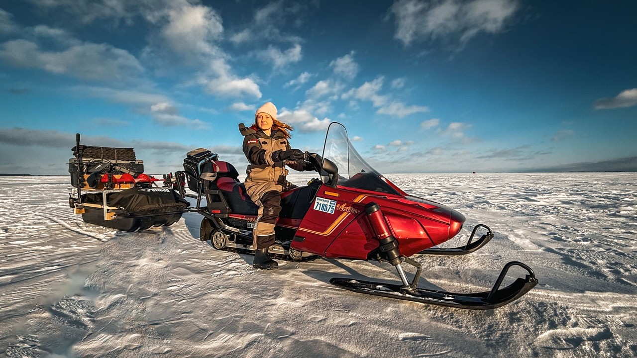 Marketplace Find Snowmobile for Ice Fishing I Long Point Bay Perch 2026
