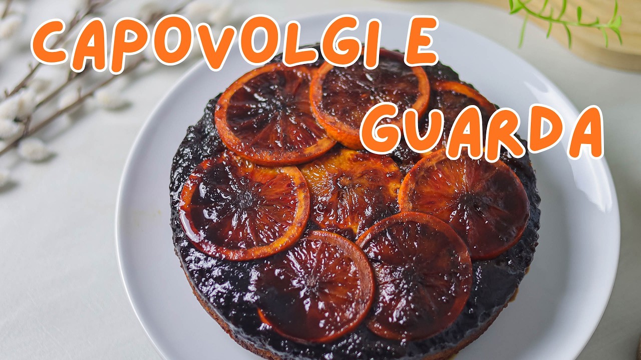 Ho capovolto una torta… e guarda cosa è successo 🍊
