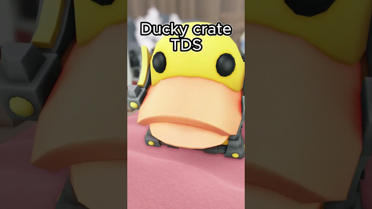 Ducky crate opening in Tower Defense Simulator 