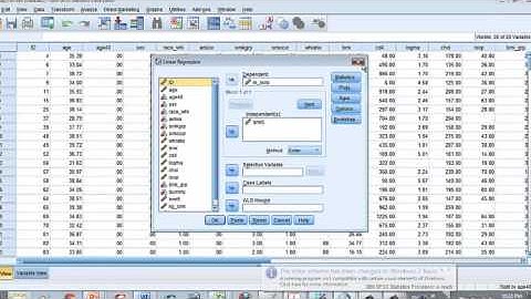 Lesson 20 (2) Confounding Interaction Linear Regression SPSS