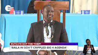 Im not a thief - DP Ruto hits back after allegations of corruption | 2022 presidential race