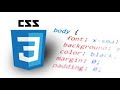 CSS - Part 3 (2024 -10-16)