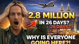 40 Million Tourists by End of 2026? Malaysia Just Recorded 2.8 Million in March Alone — Here's Why