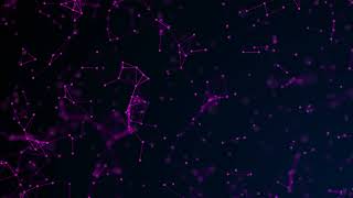 Pink Color Plexus Technology Lines Free Stock Video