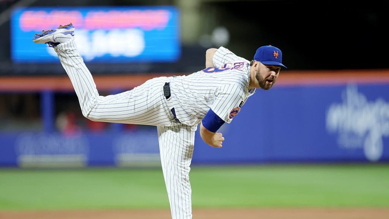 Tylor Megill strikes out 10 Phillies over 5 1/3 innings on 4/21/25