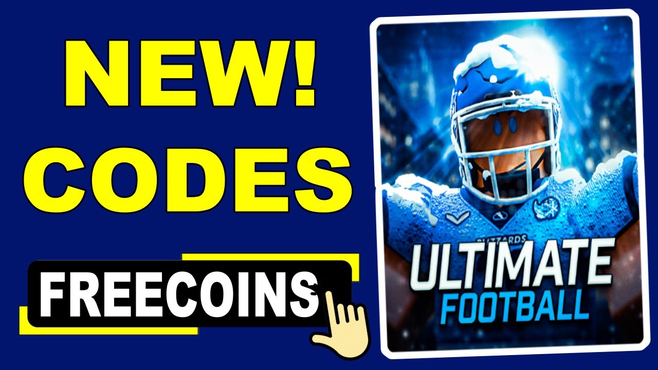 *NEW* ALL WORKING CODES FOR ULTIMATE FOOTBALL - ROBLOX ULTIMATE ...