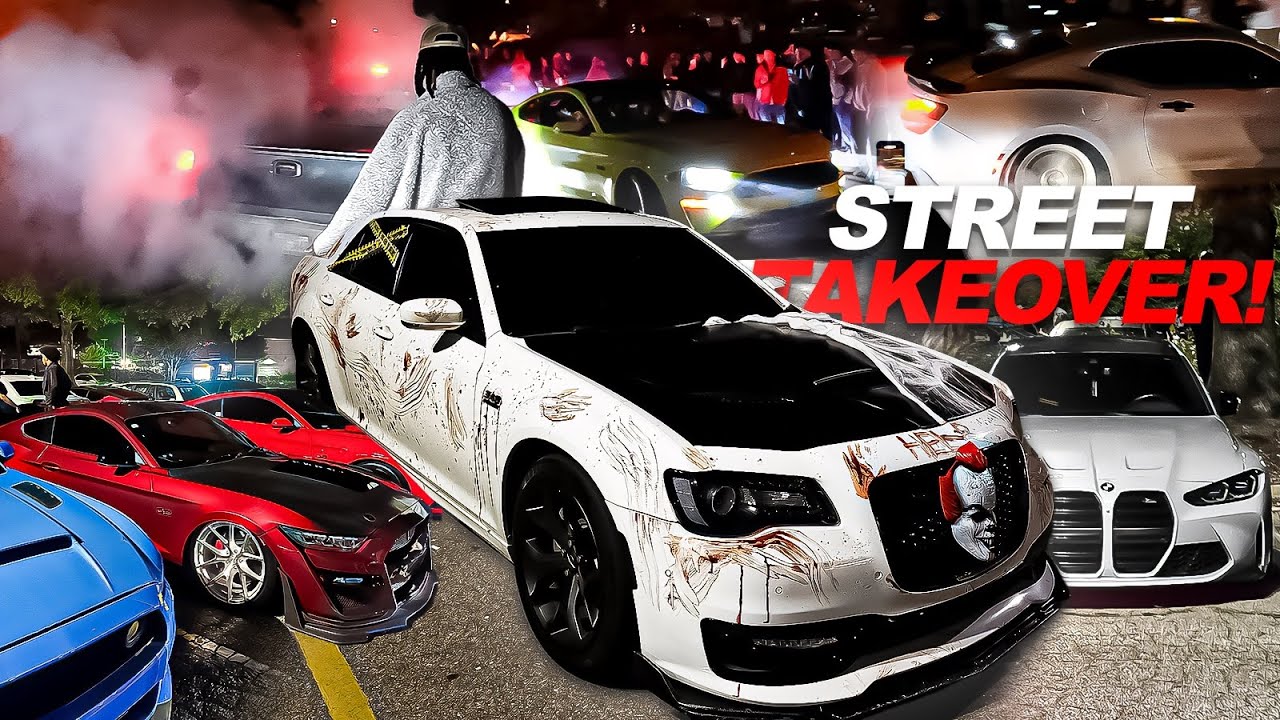 БЕЗУМНЫЙ ЗАХВАТ УЛИЦЫ ВЫШЕЛ НА УРОВЕНЬ! 🔥😱 (Подъехала полиция)