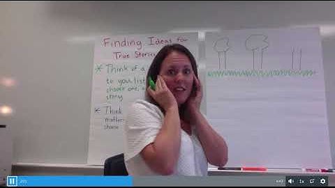 Crafting Stories - Unit 1 - Session 3