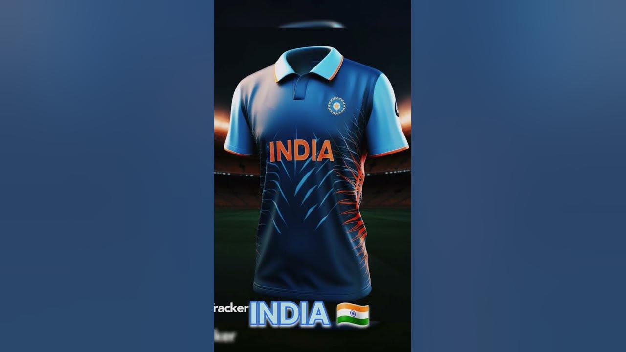 If AI Design the jersey of world cup team || Cricket Jersey #shorts #treanding