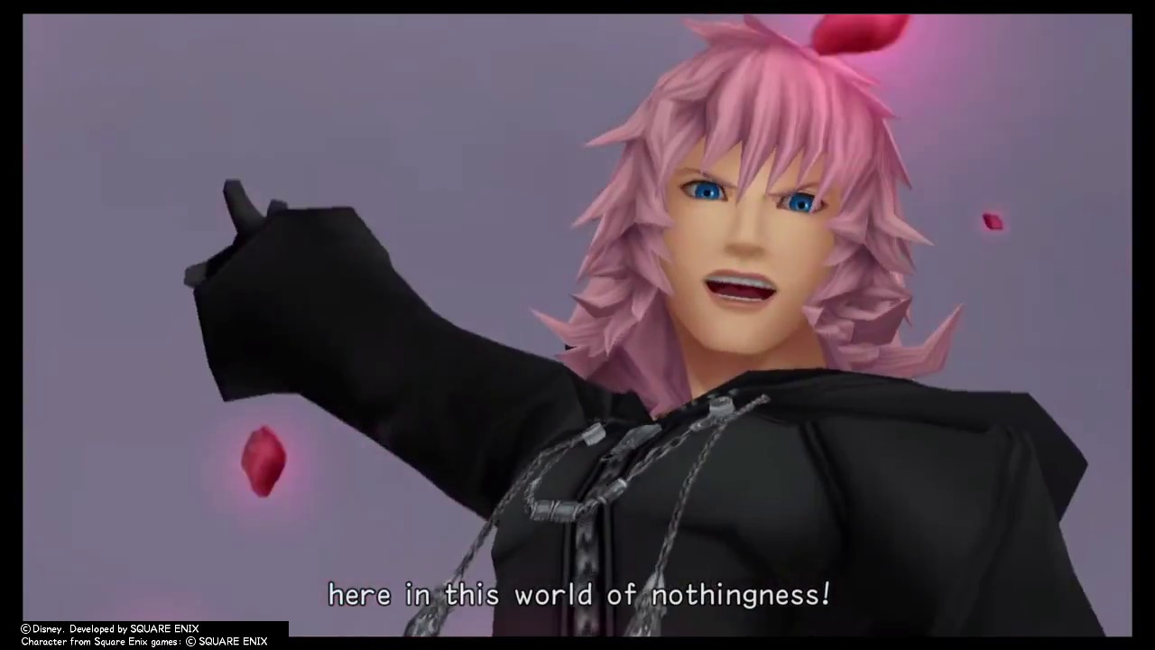 Kingdom Hearts Re Chain Of Memoriies Marluxia Boss Fight Youtube