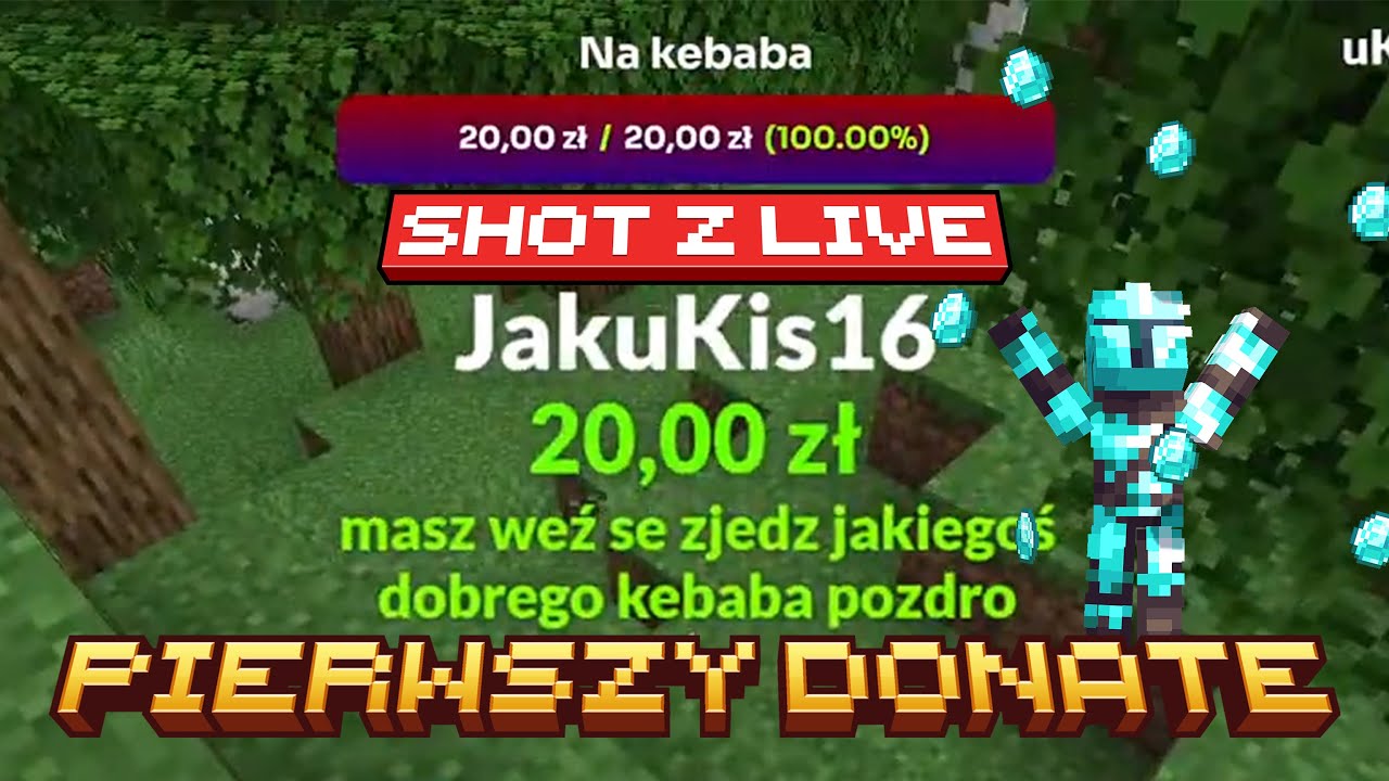 SHOT Z LIVE [05.03.2024] PIERWSZY DONEJT 