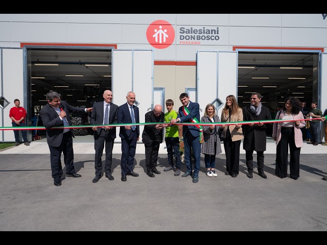 Inaugurazione nuova ala Salesiani Cnos-Fap di Fossano