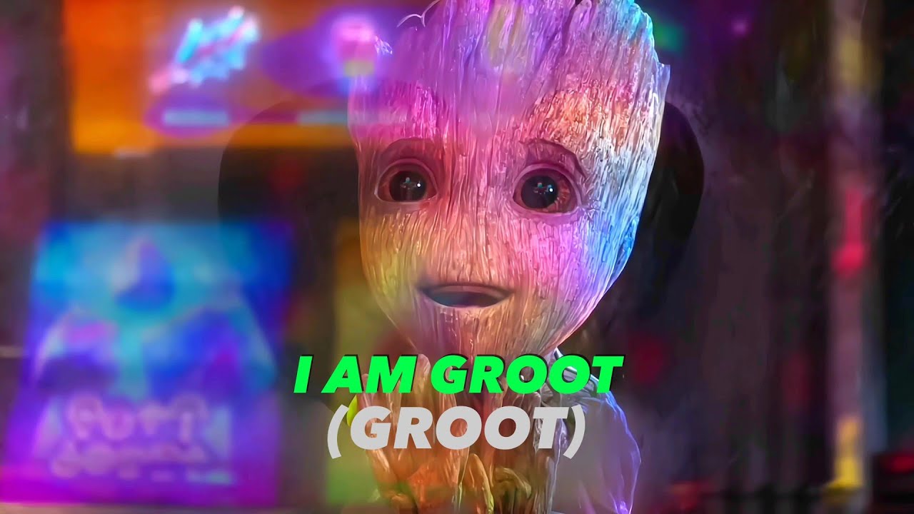 Groot| Iam Groot (season 2) Trailer | 4K +CC (60 fps Twixtor) Free To Use