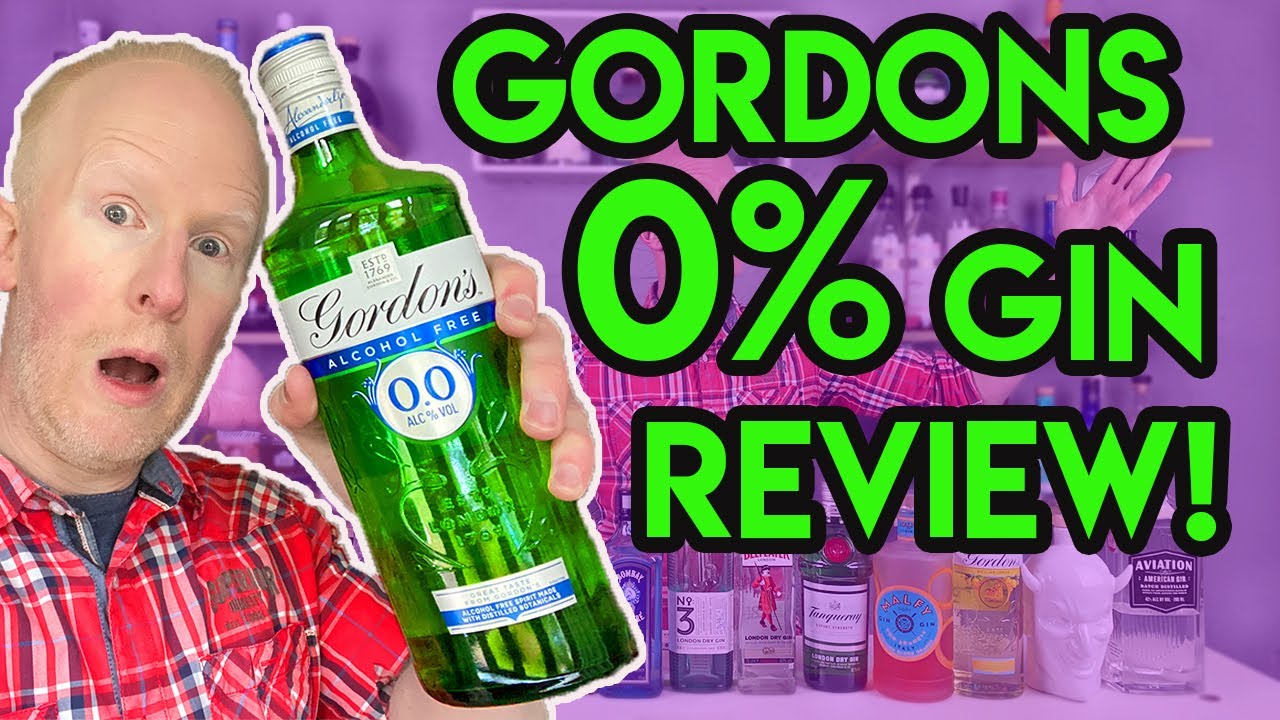 Gordon's Alcohol Free Gin Review! YouTube