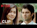 Vijay Deverakonda & Rashi Khanna Romantic Scene | World Famous Lover | Netflix India