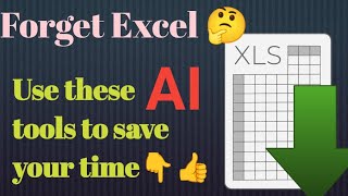 Create An Excel Using Ai Tools To Save Your Time Ai Tools
