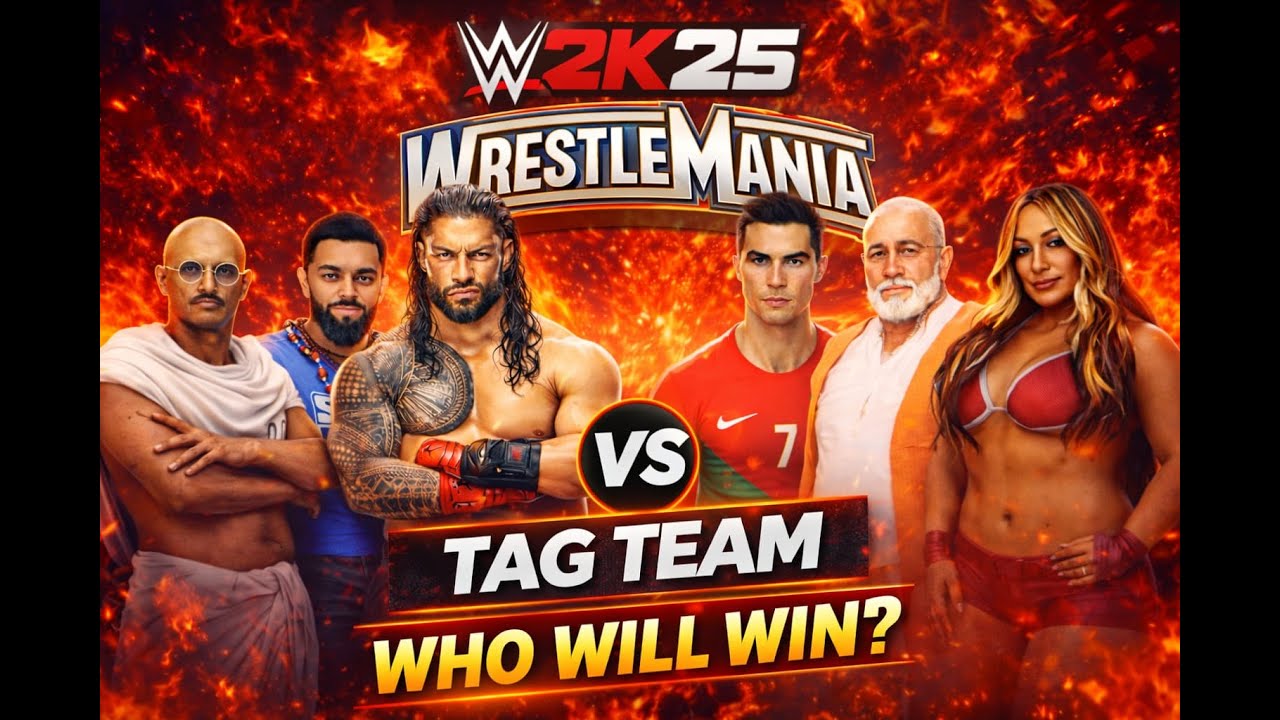 Wwe 2k25 Tag Team LIve #shortdlive #wwe #wwe2k25