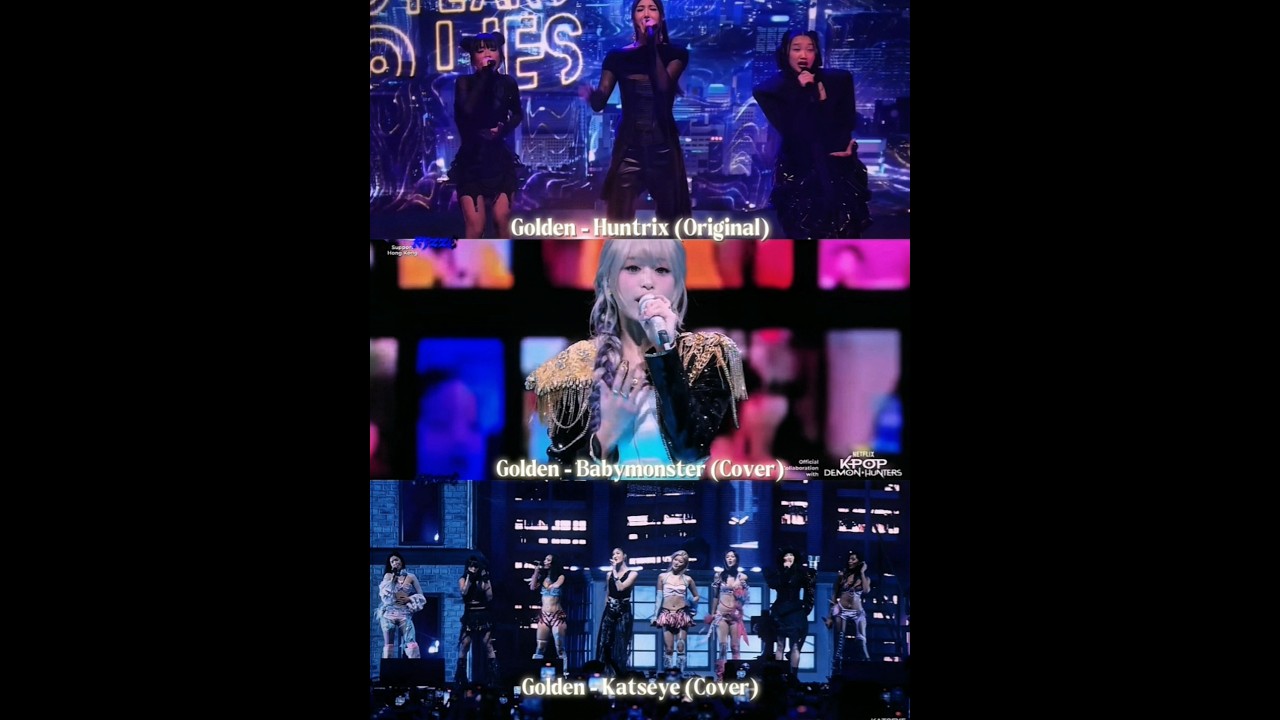 which is your fav !? #kpop #viralvideo #fypシ゚ #trending #edit #shorts #huntrix #katseye #babymonster