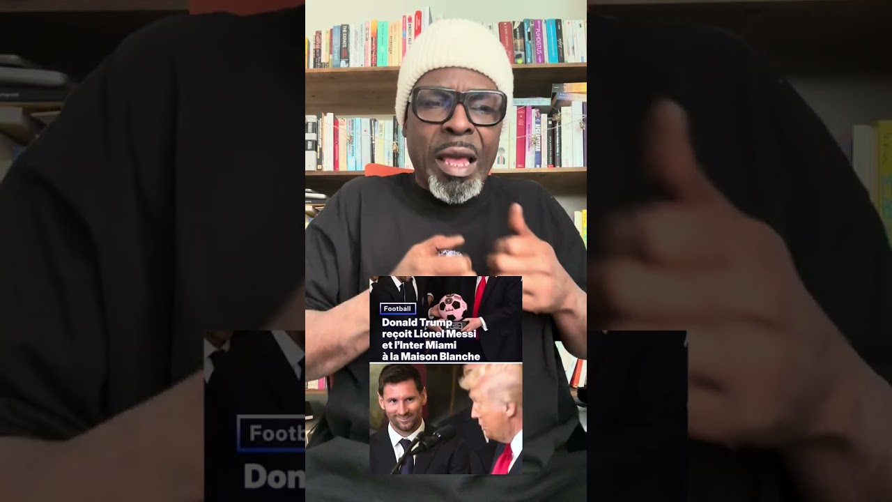 Donald Trump reçoit Lionel Messi a la Maison Blanche.