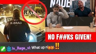 The Rock Responds To 100 Thieves & Kbrad Reacts To Racist In Stream