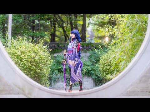 원신 라이덴 쇼군 촬영 ASMR ⛈️