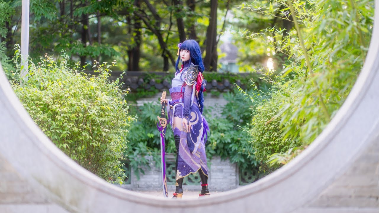 원신 라이덴 쇼군 촬영 ASMR ⛈️