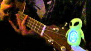 rocket ship (to earth) - homemade song - baritone uke