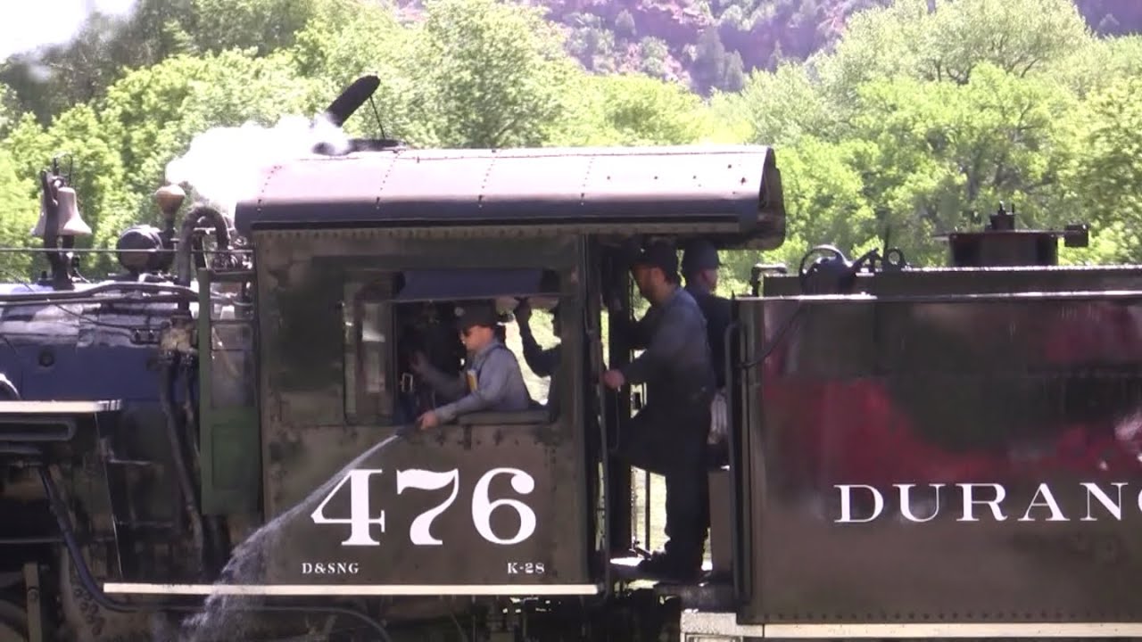 The Durango & Silverton K28 476 "Shakedown With Tonnage" (After Oil